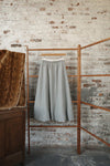 AVIVA JIFEI XUE 25 Autumn/Winter Round Neck Layered Balloon Top/Skirt AJX-FW25-LBS-DMCWD-Dove Microcheck Skirt
